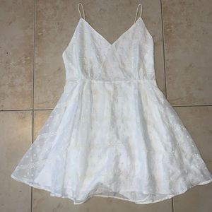 White tank sun dress
